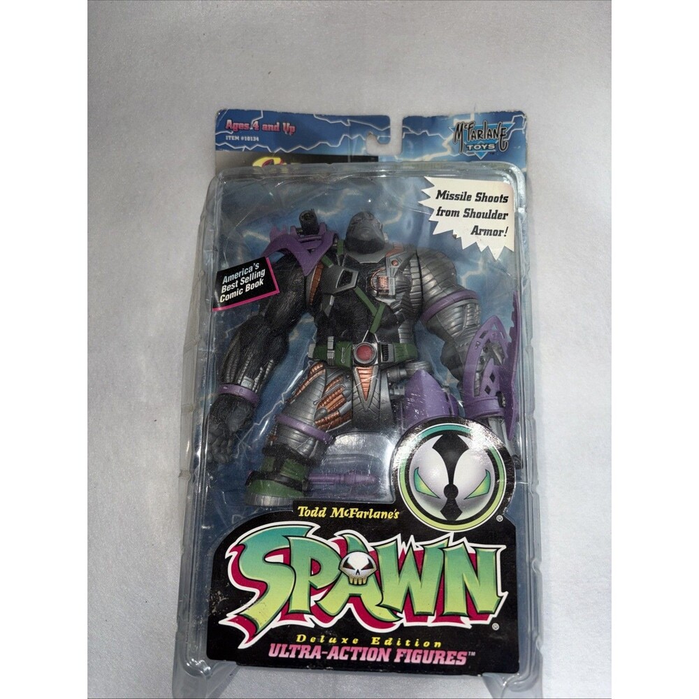 VINTAGE SPAWN SERIES 4 CY-GOR 6.5" ACTION FIGURE McFARLANE TOYS 1996